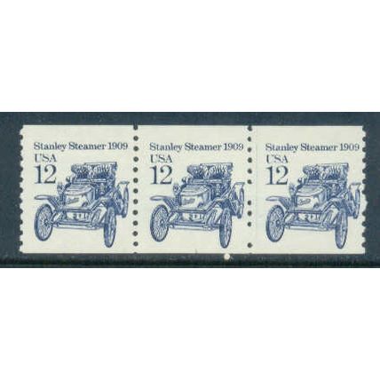 2132 12c Stanley Steamer Fine MNH Dry Gum PNC 1/3 W0378