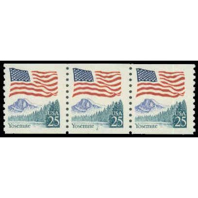 2280 25c U.S. Flag Fine MNH PNC 2/3 R0097