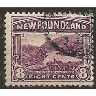 Newfoundland 1923 SG155 8c Purple Fine Used ..