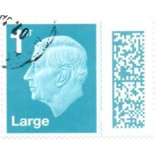2023 Definitive 1st Large Value. M23L. From Counter Sheet Fine Used On Piece
