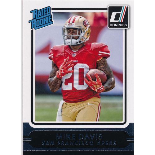 2015 Donruss Football Rated Rookie 235 Mike Davis RC San Francisco 49ers