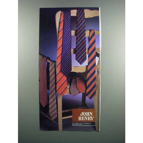 1983 John Henry Ties Ad