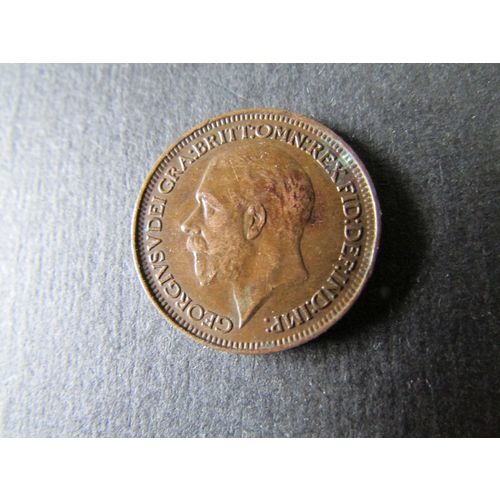 1932 GEORGE V FARTHING FREE POST. H