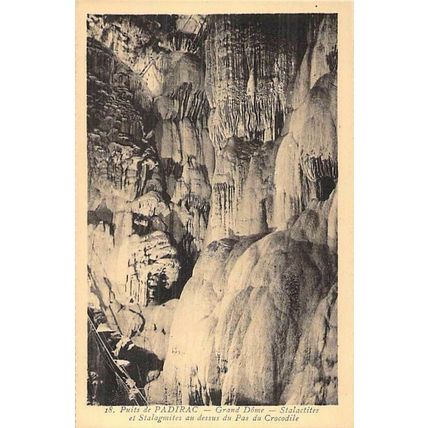 Padirac Grand Dome France Postcard unused VGC