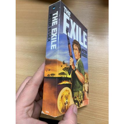 1990 PETER ESSEX "THE EXILE" SOUTH AFRICA GUERRILLA FICTION PAPERBACK BOOK (P3)
