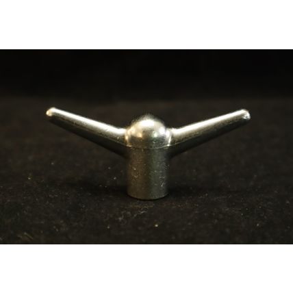 Vintage Universal Fit Stainless Steel Press-On Wing Nut Accessory