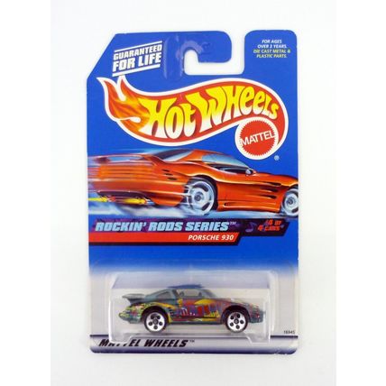 Hot Wheels Porsche 930 #572 Rockin' Rods Series 4 of 4 Green Die-Cast Car 1998