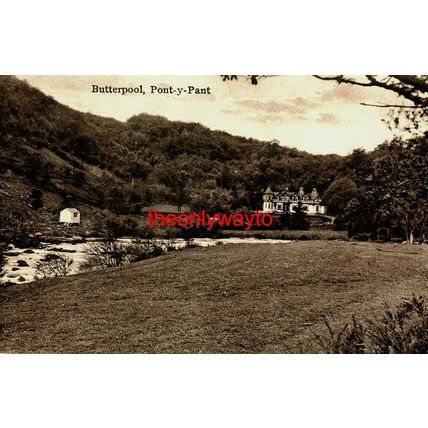 Butterpool, Pont-Y-Pant, Bettws-y-Coed, Wales, Postcard