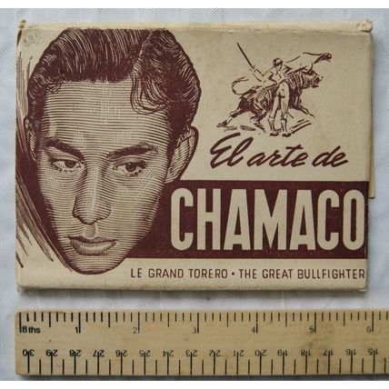 9x postcards El arte de CHAMACO Le grand Torero. The Great Bullfighter