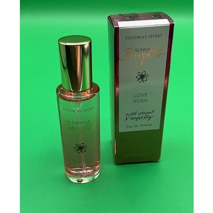 Victorias Secret Sunny Brights LOVE RUSH Eau De Toilette Perfume Spray 1 oz New!
