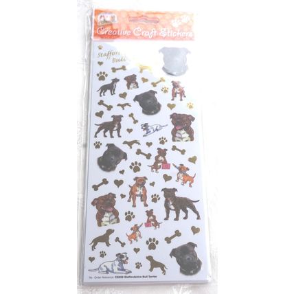 Dog breed craft stickers many breeds available 29 designs peel and stick