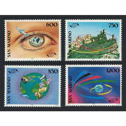 San Marino 20th Anniversary of World Tourism Organization 4v 1995 MNH