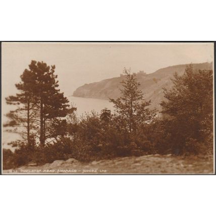 Durlston Head, Swanage, Dorset, 1948 - Judges RP Postcard