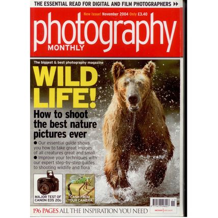 Photography Monthly November 2004, excellent condition