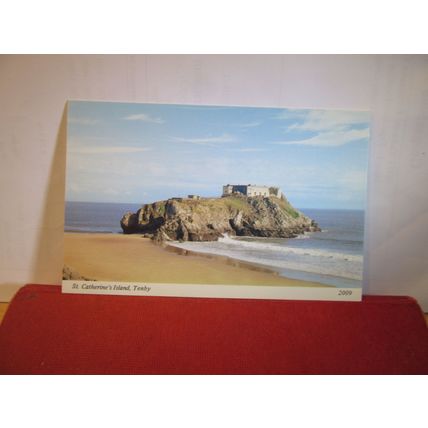 ST. CATHERINE'S ISLAND, TENBY, PEMBROKESHIRE, WALES unused postcard by Archway =