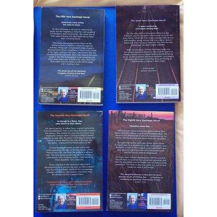 Ann Cleeves 4 Vera PBs Sea Gull / Harbour Street / Glass Room / Moth Catcher