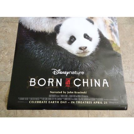 Born in China - Movie Poster - A Disney Nature Film - Featuring The Panda Bear