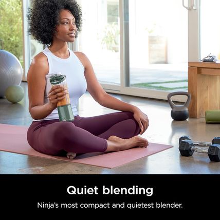 Ninja BC151EM Blast Portable Blender, Cordless, 18Oz. Vessel, Personal Blender-F