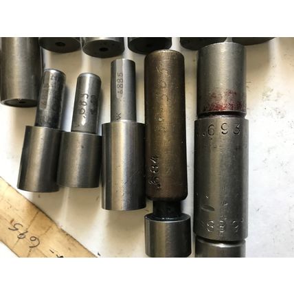 LOT THE PIPE MACHINERY GO NO GO PLUG GAGE,.681 .695,.685,.688,.691,.6850,.695,ET