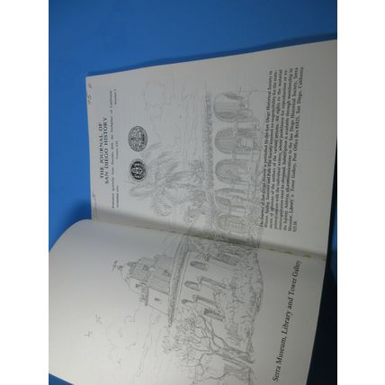 The Journal of San Diego History Magazine California Summer 1975 El Camino Real