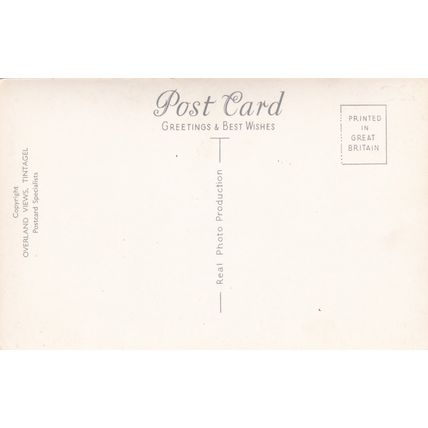 ED42 PORTH LOE. PELLITRAS POINT AND BLACK CARN. RP POSTCARD