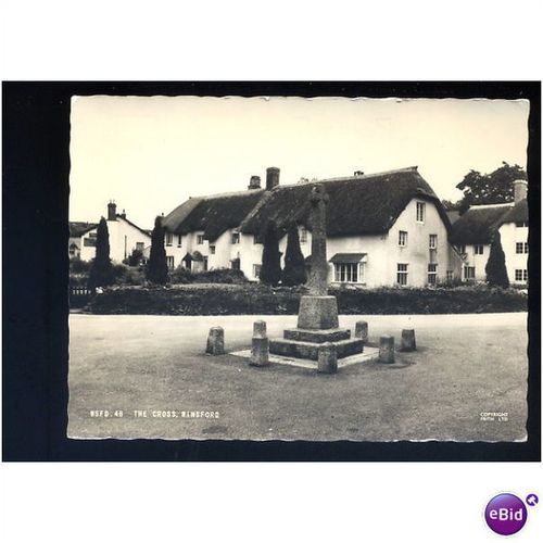 Somerset WINSFORD Cross Postcard by Frith (WSFD.46)