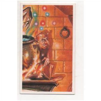 1994 Brooke Bond Tea card Creatures of Legend Kevin Tipps No.17 Goblins