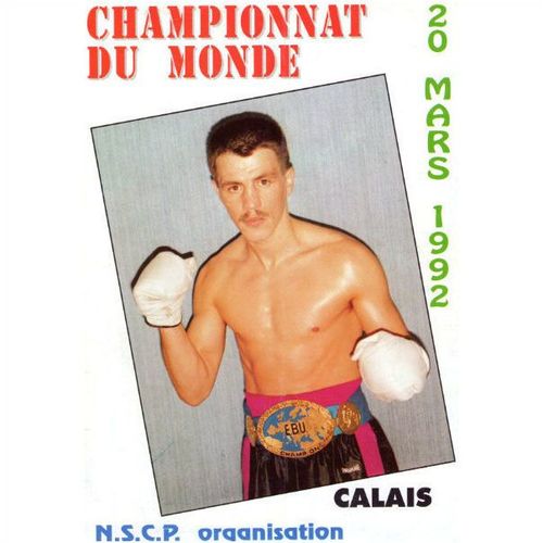 Boxing Programme-1992 March 20. Daniel Zaragoza vs Thierry Jacob