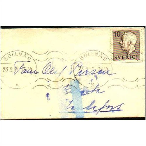Sverige / Sweden - Envelope cancelled with Facit #400A