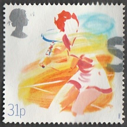 1988 Sports Organisations 31p Value, Cent of Lawn Tennis Assn. Very Fine Used