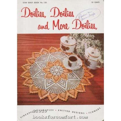 Doilies, Doilies and More Doilies, Star Doily Book 120 [20930]