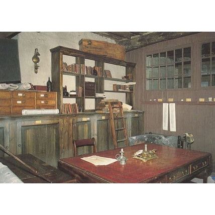 Set Location Pioneer Office Middlemarch TV Show Stamford Lincolnshire Postcard