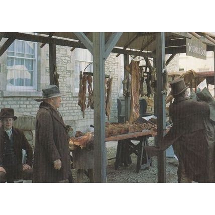 The Butchers Set Location Middlemarch BBC TV Show Stamford Lincolnshire Postcard