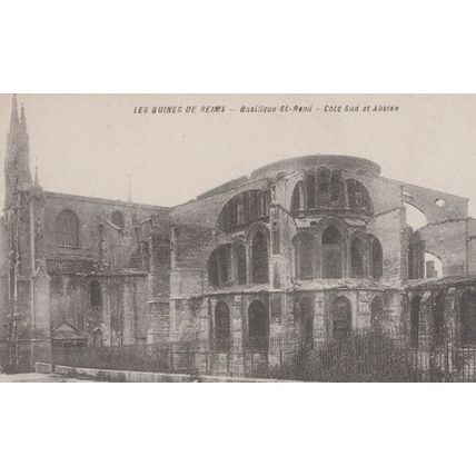 Remi Basalique St Ruins Ruines Cote Sud Et Abside France French Old Postcard