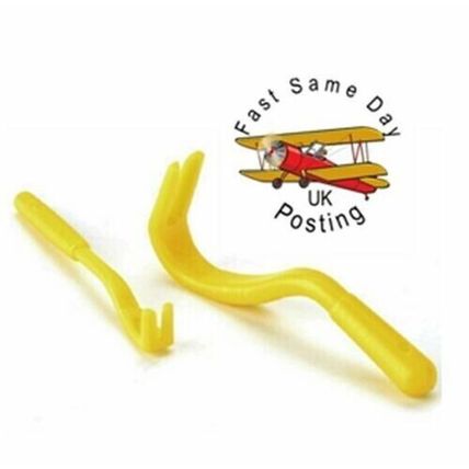 2 HOOK Pet Tick Remover Removal Tool Set Cat Dog Rabbit Human FAST P&P UK STOCK