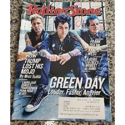 ROLLING STONE-SEPTEMBER 22, 2016-GREEN DAY-NEW-FAST SHIPPING