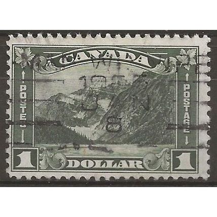 Canada 1930 SG303 $1 Olive-Green Good Used ..