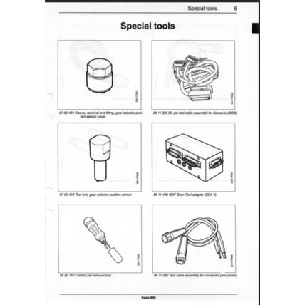 Saab 900 Automatic Clutch Sensonic Workshop Manual 1994 1997 199628721 PDF
