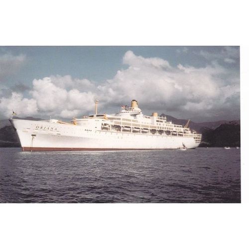 Orient Lines Oriana Ocean Liner Postcard (S11972)