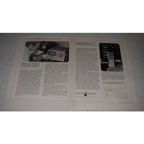 1974 Hewlett-Packard HP 1722A Oscilloscope Ad