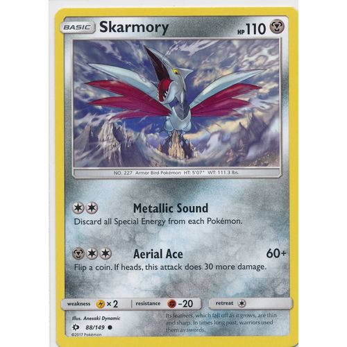 Pokemon Sun & Moon 88/149 Skarmory