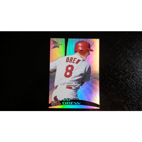 1999 Pacific Prism Card # 117 J.D. Drew VG-Ex (4) St Louis Cardinals