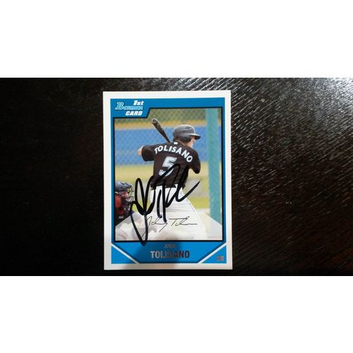 2007 Bowman Draft Picks Prospects Baseball Prospects Card # BDPP057 J. Tolisano