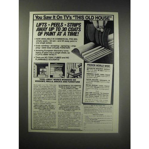 1990 Dumond Chemicals Peel-Away Ad