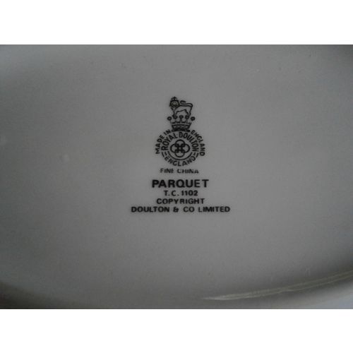 Royal Doulton Retro Parquet Oval Serving Bowl