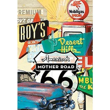 Historic Route 66 3D Fridge Magnet