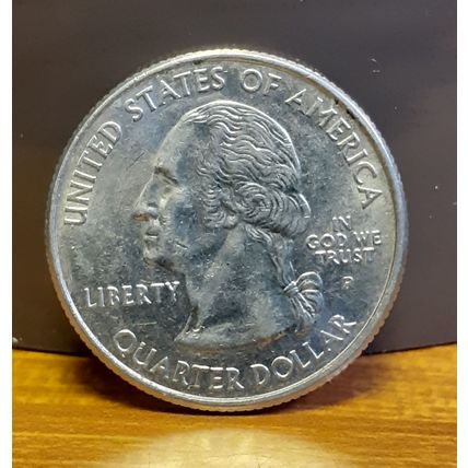 2003 Used USA United States of America Quarter Dollar Coin - Illinois