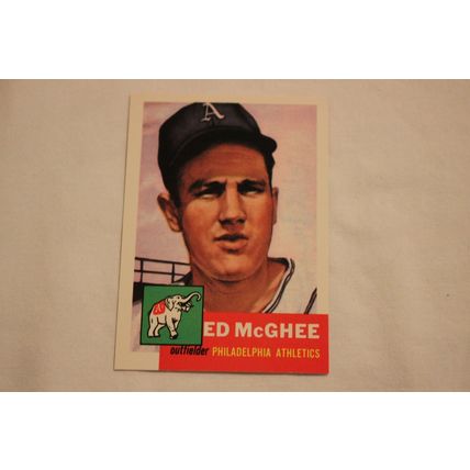Warren Ed McGhee 1991 Topps 1953 Archives NO. 195