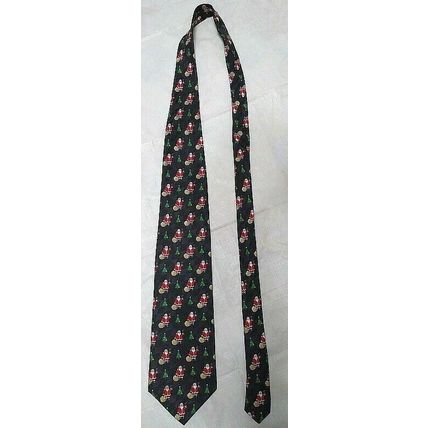 Santa, Candy Cane, Christmas Tree Men's Tie Holiday Season! Hallmark - Free Ship