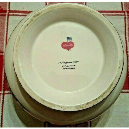 Teleflora 1999- 2000 Christmas Love Bowl Wysocki American Life Holiday Serving